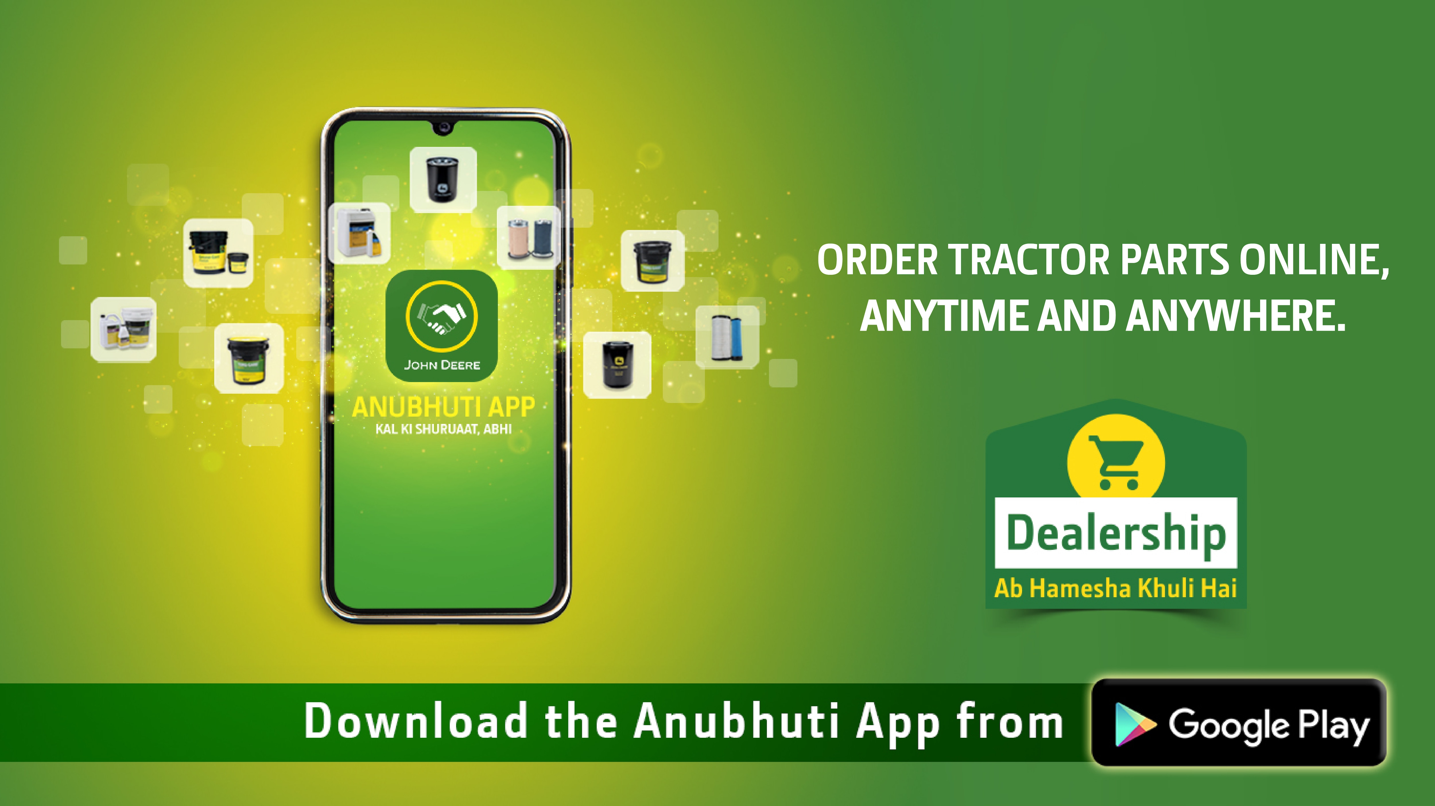 John Deere India_Anubhuti Parts Order